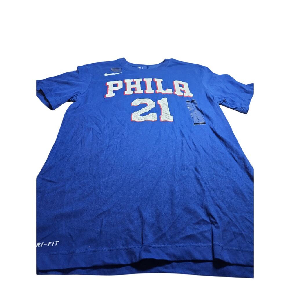 NIke Philly 76ers Joel E Mens T Shirt Size Small